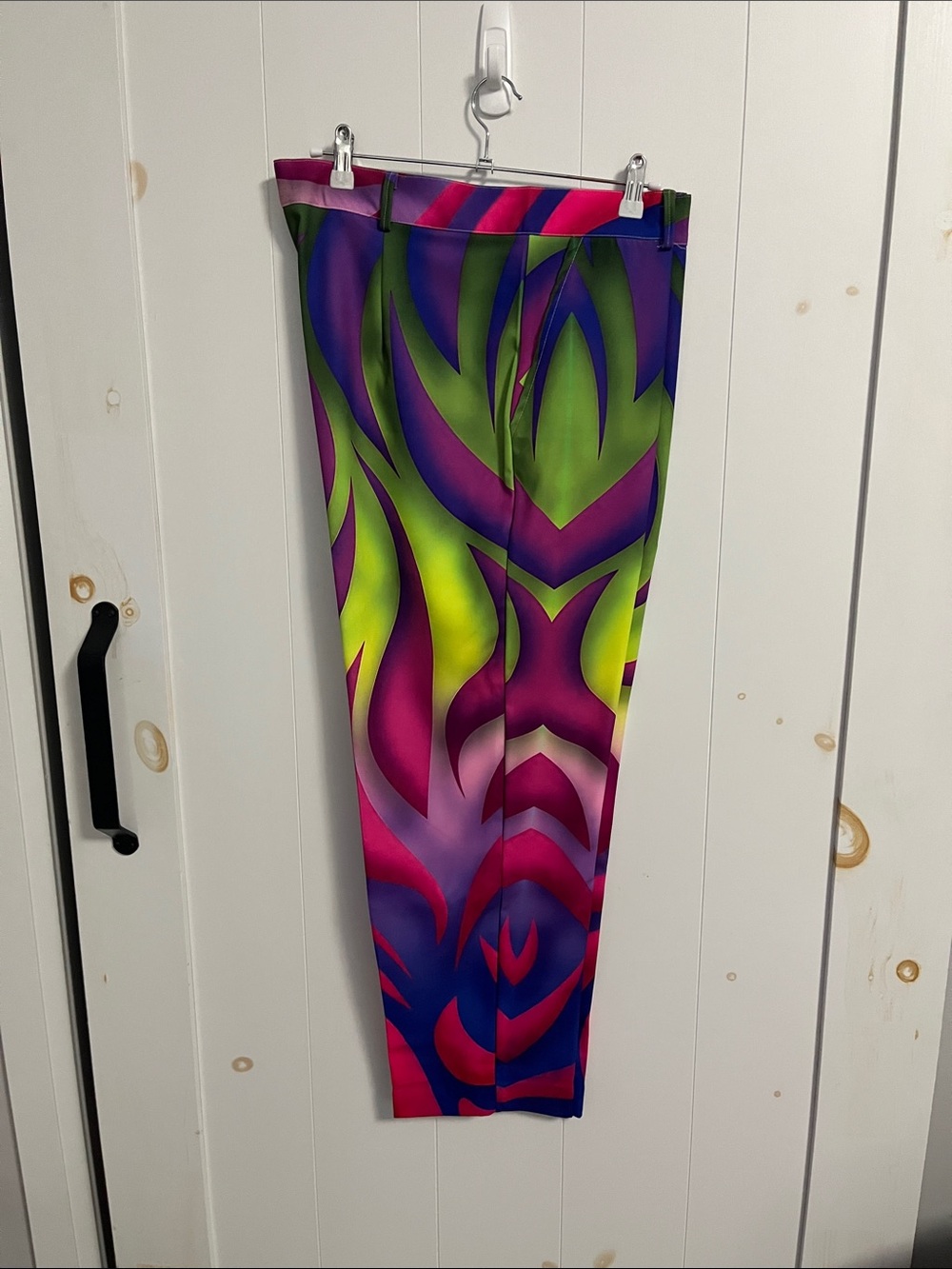Women’s Vibrant Multi-Color Abstract Print Pants